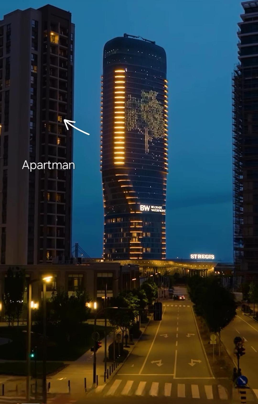 Apartmán Beograd Na Vodi - BW Arcadia Luxury Exteriér fotografie
