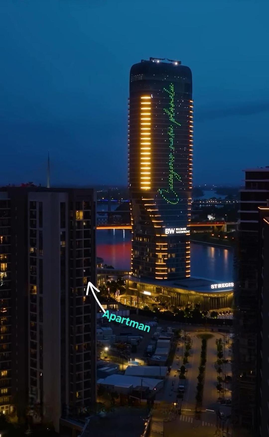 Apartmán Beograd Na Vodi - BW Arcadia Luxury Exteriér fotografie